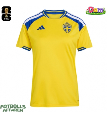 Sverige Hemmatröja Kvinnor VM 2026 Kortärmad